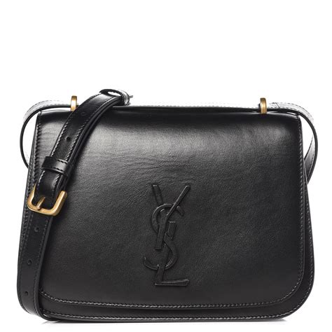 ysl spontini small|SAINT LAURENT Smooth Calfskin Small Spontini Saddle Bag .